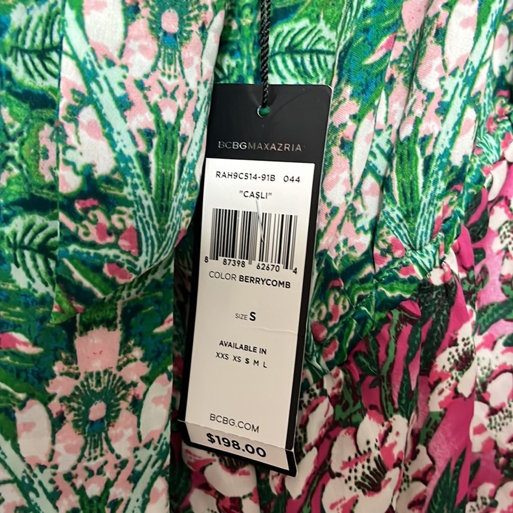 NWOT BCBGMAXARIA Romper - Picture 4 of 4